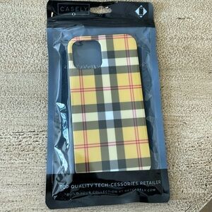 Casely fall plaid iPhone 12 case